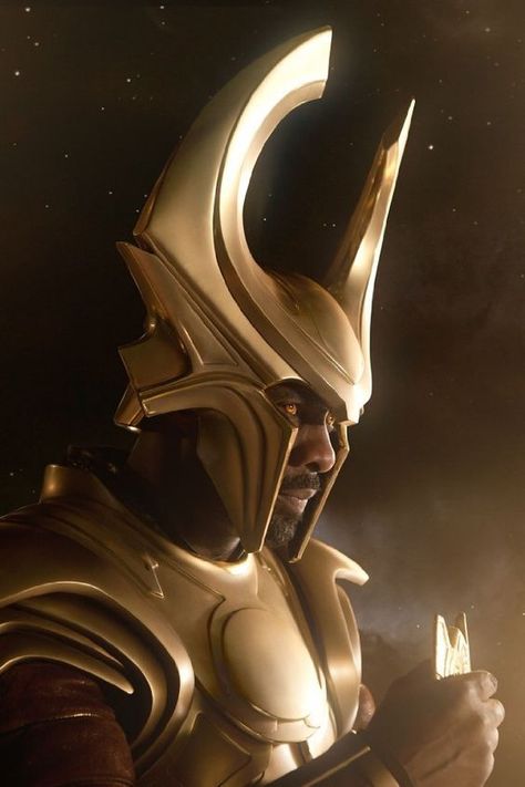 Idris Elba as Heimdall in "Thor" (2011) Idris Elba Thor, Brown Characters, African History Facts, Thor 2011, Marvel Dr, Idris Elba, Anthony Hopkins, Egyptian History, African History