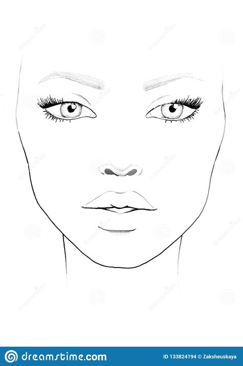 Face Chart Makeup Artist Blank. Beautiful Woman Portrait. Face Chart. Makeup Artist Blank. Template. Stock Illustration - Illustration of liner, female: 133824194 Face Chart Makeup, Beautiful Woman Portrait, Mac Face Charts, Illustration Face, Makeup Charts, Female Face Drawing, Care Management, Face Charts, Makeup Drawing