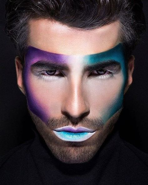 Extreme Make-up, Circus Makeup, Drag Make-up, High Fashion Makeup, Pride Makeup, Avant Garde Makeup, Drag King, Queen Makeup, Male Makeup