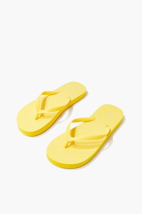 Flip-Flop Thong Sandals Yellow Flip Flops, Polyvinyl Chloride, Thong Sandals, Flip Flop, Flip Flop Sandals, Womens Flip Flop, Yellow Color, Me Too Shoes, Flip Flops