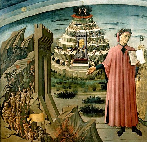 Dante Alighieri – Argentina Argentum Species Extinction, Duomo Florence, Divine Comedy, France Culture, Dante Alighieri, Bhagavad Gita, Medieval Art, Large Picture, Santa Maria