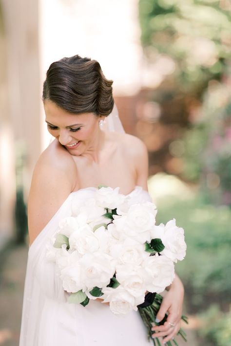 LONG STEM ROSE BOUQUET Long Stem Rose Bouquet, Long Stem Rose, Bridesmaid Colors, Bouquet Design, Rose Bouquet, Strapless Wedding Dress, Flowers Bouquet, One Shoulder Wedding Dress, Wedding Dress