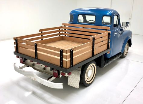 Classic Flatbed Truck, Dodge Flatbed, Dodge Flat Bed Truck Ideas, Flatbed Pickup, Flatbeds For Pickups, Wooden Truck Bedding, 1949 Dodge Truck, 1955 Dodge Truck, Pickup Trucks For Sale