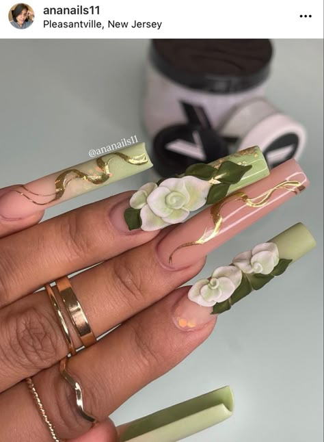 Fall Nails Acrylic Long, Leo Inspired Nails, Birthday Nails Leo, Leo Birthday Nails, Beach Nails Art, Spring Nail Design, Nail 2024, Summer Nails Ideas, Colors Nails