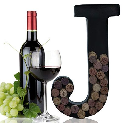 Metal Letter Wine Cork Keepsake Saver & Holder Monogram w/Free Wall Mount Kit A-Z J. Made Easy Kit Cork Keepsake, Wine Cork Letters, Cork Letters, Cork Collection, Flag Display Case, Wine Cork Holder, Cork Holder, Free Standing Letters, Personalized Couple Gifts