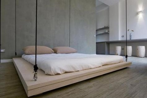 space saving ideas home decorating | raising bed and space saving furniture for small spaces an decorating ... Ceiling Bed, Design Ložnic, Space Saving Beds, Murphy Bed Plans, Hidden Bed, Bunk Bed Designs, Small Apartment Decorating, Furniture Trends, Trendy Bedroom