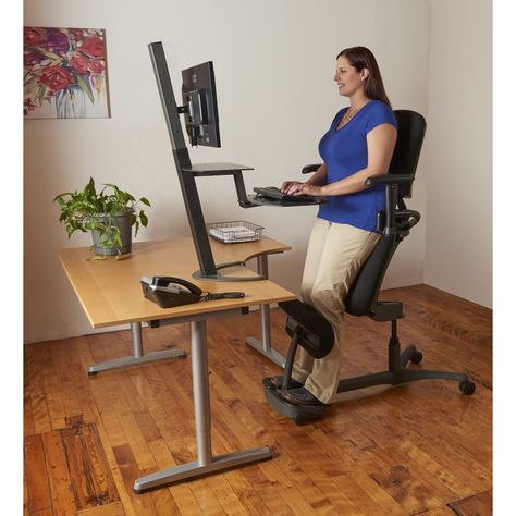 Standing Chair, Standing Desk Chair, Kneeling Chair, Ergonomics Furniture, Design Chair, Stand Up Desk, Sit To Stand, Home Office Setup, Ergonomic Chair