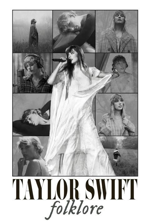 Taylor Swift Folklore, Estilo Taylor Swift, Taylor Swift Posters, Poster Room, Taylor Swift Concert, Tour Posters, Taylor Swift Album, Taylor Swift Wallpaper, Long Live Taylor Swift