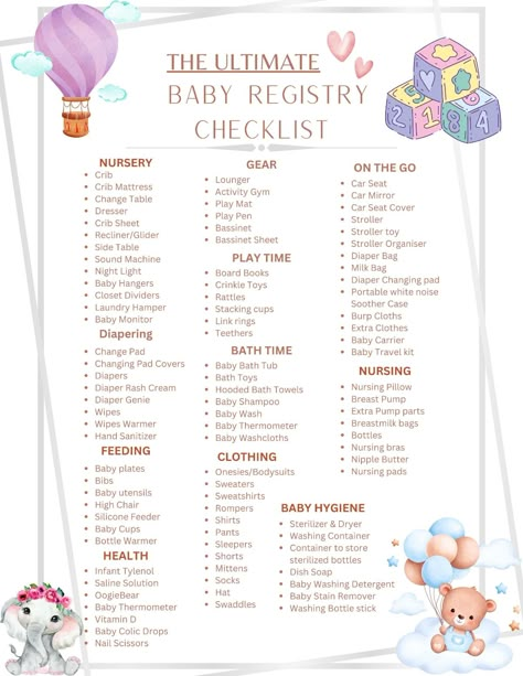 If you are trying to figure out what baby Registry Items you will "ACTUALLY" need then look no further! This is a *COMPLETE* Baby Registry Checklist great for a first time mom - a list of all the must haves and essentials that you will actually USE every day with a newborn! Great for a first time pregnancy!~~~Just download image and use!! List For Baby Registry, What To Buy Before Baby Arrives, First Time Mom Must Haves List, Necessities For Newborn, Newborn Baby Shopping List, First Baby Registry Checklist, Newborn Essentials List New Moms, Baby Shower List Of Things Needed, Newborn Shopping Checklist