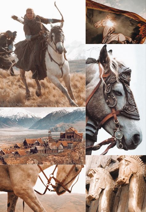 Riders Of Rohan Lord Of The Rings, Rohan Aesthetic Lotr, Lotr Horses, Rohan Wallpaper, Rohan Aesthetic, Rohan Lord Of The Rings, Lotr Artwork, Aesthetic Printouts, Lotr Rohan