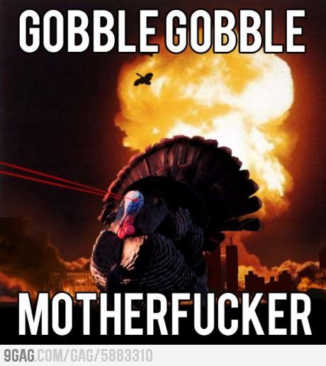 Gobble Gobble Motherfucker! Happy Thanksgiving from Robo Turkey! Funny Thanksgiving Memes, Turkey Pics, Happy Thanksgiving Funny, Thanksgiving Pictures, Happy Turkey Day, Gobble Gobble, Creative Activities For Kids, Holiday Humor, Funny Thanksgiving