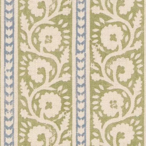 Bibury - Green/Blue | Kravet Blue Block Print, Outdoor Drapery, Block Print Fabric, Summer 2025, Blue Block, Drapery Hardware, Fabric Houses, Block Style, Blog Branding