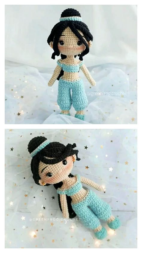 Amigurumi Disney Princess Free Pattern - Always Free Amigurumi Disney Princess Crochet, Disney Crochet Patterns, Crochet Princess, Crochet Doll Tutorial, Crochet Disney, Crochet Dolls Free Patterns, Pola Amigurumi, Crochet Amigurumi Free Patterns, Crochet Amigurumi Free