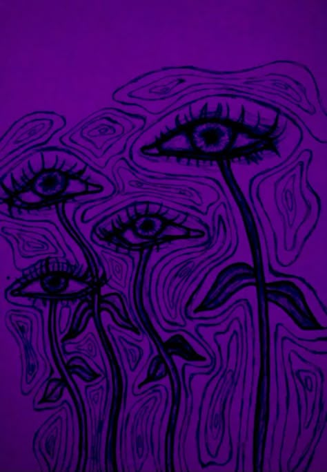 Trippy Aesthetic, Classic Turtleneck, Purple Vibe, Goth Wallpaper, Trippy Painting, Dark Purple Aesthetic, Trippy Wallpaper, Purple Themes, Iphone Wallpaper Themes