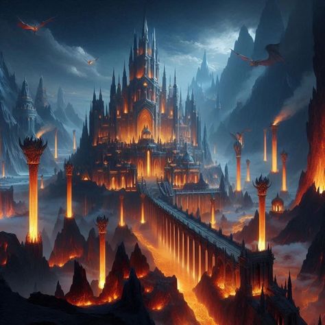 An ancient kingdom nestled within a volcano, with a majestic palace made of frozen lava and pillars of fire rising into the dark sky. #artificialintelligence #amazing Fire Kingdom, Pillar Of Fire, Ancient Kingdom, Dark Sky, Dark Skies, Volcano, The Darkest, Palace, Frozen