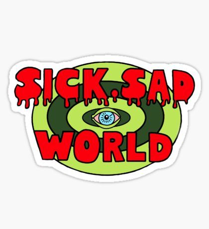 Sick, Sad World Sticker Daria Mtv, Daria Morgendorffer, Wall Collage, Looking Back, Mtv, Collage, Reading, Film, Tv