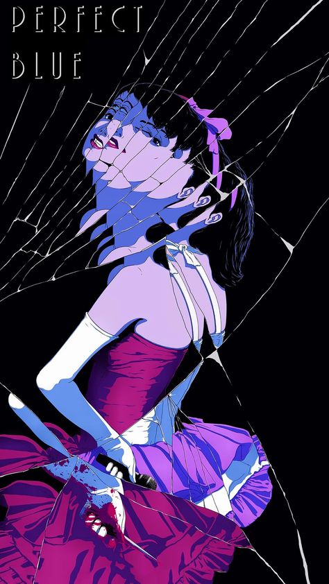 Perfect Blue, Anime, Manga, Movie, Satashi Kon, Mima Kirigoe, Mima Perfect Blue photos and wallpapers. Perfect Blue Manga Panels, Perfect Blue Tattoo, Perfect Blue Wallpaper, Perfect Blue Aesthetic, Mima Perfect Blue, Mima Kirigoe, 19 Aesthetic, Blue Photos, Satoshi Kon