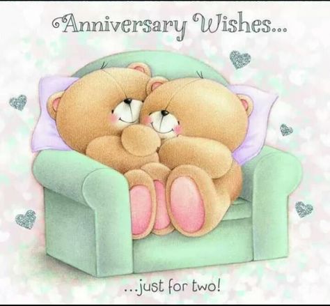 Happy Anniversary Anniversary Quotes For Couple, Forever Friends Bear, Happy Anniversary Quotes, Friend Anniversary, Teddy Bear Images, Blue Nose Friends, Happy Anniversary Wishes, Happy Anniversary Cards, Anniversary Greetings