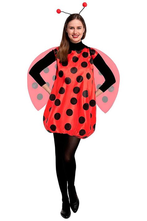 Halloween Adult Ladybug Costume with Headband and Wings for Women Ladybug Costume Women, Oktoberfest Costume Women, Ladybug Halloween, Ladybug Costume, Dress Up Party, Theme Activities, Unique Halloween Costumes, Up Party, Halloween Costume Contest