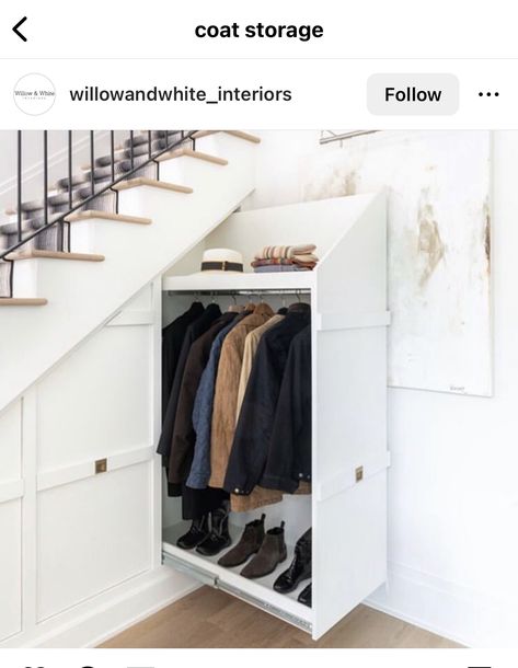 Storage Under Staircase, Understair Storage, Under Stairs Nook, Under Stairs Storage Solutions, Stair Nook, تحت الدرج, Closet Under Stairs, Under Stair Storage, Stairs Renovation