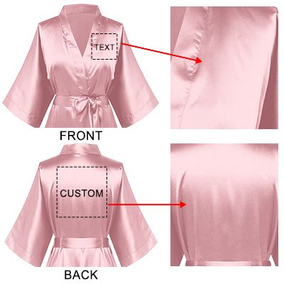 Amazon.com: SIMIEEK Personalized Robes for Women Custom Name Bridesmaid Robe Pajamas Wedding Gifts : Clothing, Shoes & Jewelry Robe Pajamas, Bridal Robes Personalized, Personalized Robes, Robes For Women, Personalized Robe, Bridesmaid Pyjamas, Bridesmaids Personalized, Bridesmaid Robes, Bridal Robes