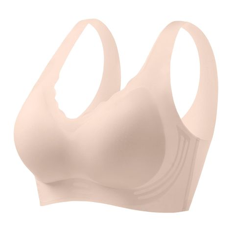 PRICES MAY VARY. Push Up This Bra Features A Push Up Design That Gently Lifts And Shapes Your Chest Lines, Creating A More Curvaceous And Feminine Silhouette. The Lifting Effect Not Only Enhances Your Natural Beauty, But Also Enhances Your Confidence Lifting Anti-Sagging Wireless Push-Up Bra: No Steel Ring, Comfortable, Natural, Relaxed; Please Be Sure To Choose The Size That Suits You According To The Size Chart.It Gently Wraps Around The Chest, Gathers Your Chest Toward The Center, And Pulls I Wireless Push Up Bra, Gather Bra, Green Lingerie, Silk Pajamas Women, Fashion Everyday, Blue Bra, Cotton Bras, Silk Pajama Set, Sport Top