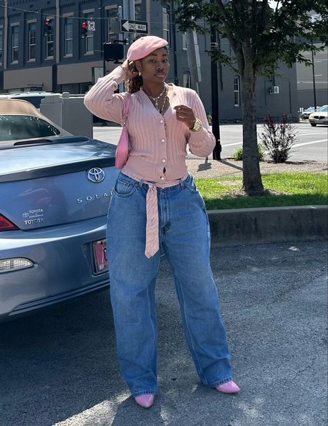 Baggy Jeans Look, Coffee Ootd, Girly Streetwear, Street Style Outfits Casual, Modesty Outfits, Shorts Outfits Women, Fashion Top Outfits, Jeans Look, Outfit Inspo Casual