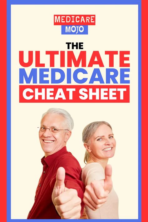 2024 MEDICARE MOJO CHEAT SHEET.pdf Social Security Benefits Retirement, Retirement Activities, Retirement Advice, Health Insurance Coverage, Social Security Benefits, Senior Health, Finance Investing, Finances Money, Estate Planning