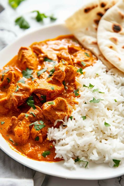 Homemade chicken tikka masala is rich, perfectly spiced, and fully loaded with juicy pieces of charred chicken in every bite. Chicken Tikki Masala, Chicken Tiki Marsala, Tikki Masala Chicken, Charred Chicken, Tikki Masala, Easy Chicken Tikka Masala, Chicken Masala Recipe, Chicken Tikka Masala Recipes, Masala Sauce