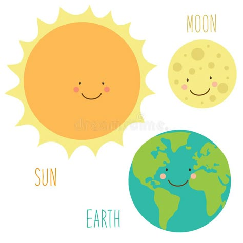 Sun Earth Moon, Earth For Kids, Globe Vector, Sun And Earth, Moon Poster, Moon Illustration, Earth Art, Art Prints Online, Mischief Managed