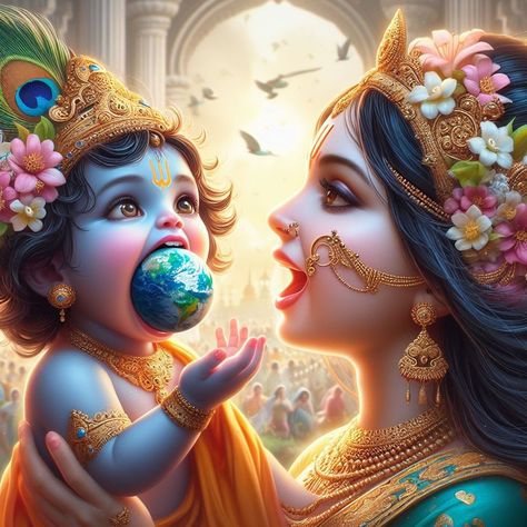 Yogi Aditya Nath Images, Little Kanha Ji Images, Durga Ma, Blue Emoji, Best Friend Pictures Tumblr, Little Krishna, Krishna Photo, Radha Krishna Pictures, Radha Rani