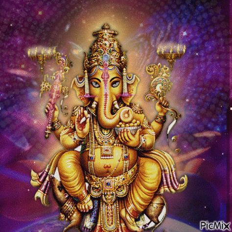 SHREE Ganesha गणेश जी, श्री गणेश, Pinterest Download, Ganesh Ji, Indian Gods, Video Maker, Ganesha, Photo Editor, Animated Gif