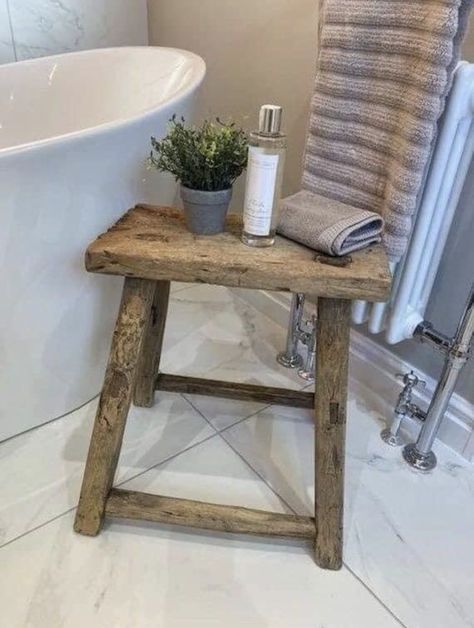 Rustic Benches, Brown Stool, Farmhouse Stools, Old Barn Doors, Rustic Stools, Bathroom Stool, Industrial Stool, Rustic Side Table, Milking Stool