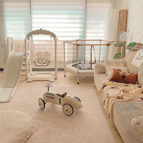 Luxury Baby Nursery, Nursery Room Ideas, Luxury Baby Room, Diy Baby Room Decor, Kids Bedroom Ideas, Bedroom Ideas For Small Rooms, Baby Playroom, Toddler Playroom, Girl Nursery Room