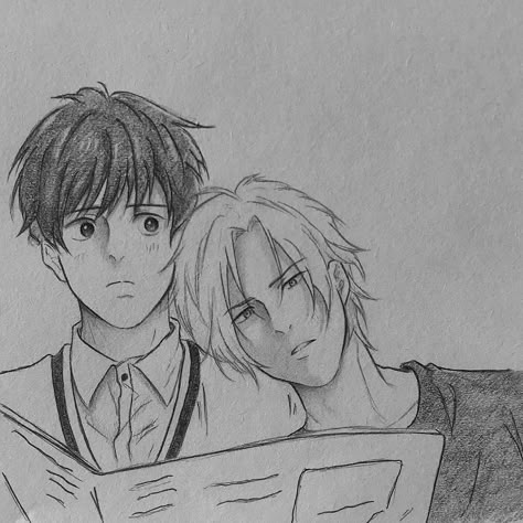 Banana Fish Sketch, Banana Fish Drawing, Anime Banana Fish, Fish Sketch, Fish Drawing, Fish Drawings, Banana Fish, Dessin Adorable, Anime Tattoos