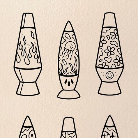 jade on Instagram Lava Lamp Heart Tattoo, Lava Lamp Flash Tattoo, Lava Lamp Tattoo Simple, Lava Lamp Tattoo Design, Heart Lava Lamp Tattoo, Ghost Lava Lamp Tattoo, Lava Lamp Doodle, Lava Lamp Drawing, Lava Lamp Painting