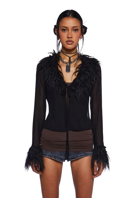 Desert Dress, Tinky Winky, Fur Top, Cropped Long Sleeve Top, Group Costumes, Jim Beam, Dress Pant, Lookbook Outfits, Trendy Fashion Women