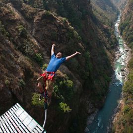 The Last Resort Bungy Nepal! The world famous bungy over the Bhote Kosi River Monte Everest, Nepal Travel, Bungee Jumping, Adventure Sports, Queenstown, Extreme Sports, On The Edge, Rafting, Travel Experience