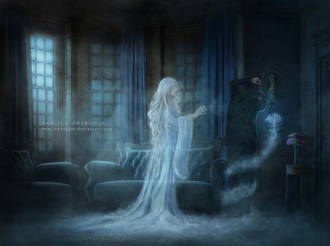 You Are Not Alone by Dani-Owergoor.deviantart.com on @DeviantArt Paranormal Pictures, Real Haunted Houses, My Fantasy World, Halloween Wallpaper Iphone, Paranormal Activity, Beautiful Dark Art, A Ghost, Dark Ages, Ghost Stories