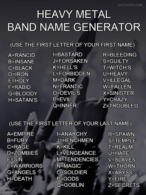 Grunge Band Name Ideas, Emo Display Names, Emo Girl Names, Emo Names, Fox Names, Emo Usernames, Band Names Ideas, Girl Pet Names, Band Name Generator