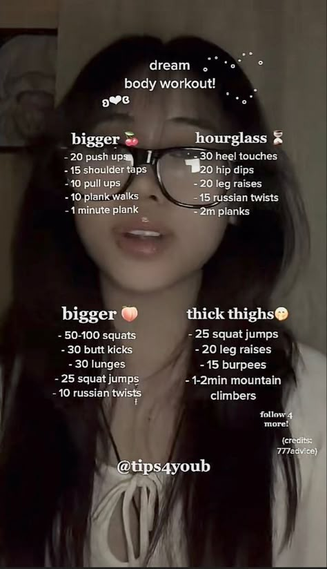 Workout For Hourglass Body Shape, Face Loss Workout, Hourglass Body Shape Goal, Small Workouts, Teen Workout, Bod Goals, Pretty Body, Summer Body Workout Plan, Mini Workouts