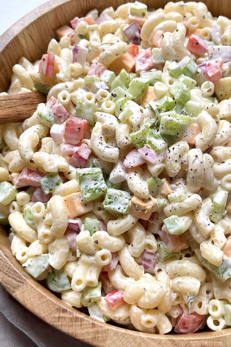 Macaroni Pasta Salad, Hawaiian Macaroni Salad, Easy Macaroni, Weekend Dinner, Shrimp Recipes For Dinner, Pasta Salad Italian, Macaroni Salad, Pasta Salad Recipes, Pasta Sauce