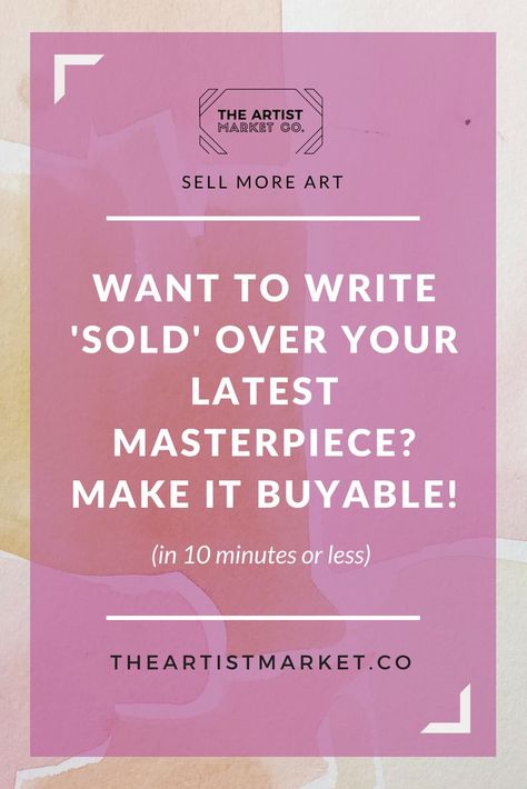 Art Selling, Illustration Design Graphique, Selling Crafts, Artist Residency, Pinterest Guide, Art Biz, Sell Art Online, Artist Branding, Artist Business