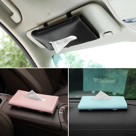 1 Pcs Car Tissue Box Towel Sets Car Sun Visor Tissue Box Holder Auto Interior Storage Decoration for BMW Car Accessories _ - AliExpress Mobile Paper Towel Storage, Car Tissue Holder, Mask Storage, Car Sun Visor, Car Visor, Material Selection, Tissue Box Holder, Tissue Holder, Paper Towel Holder