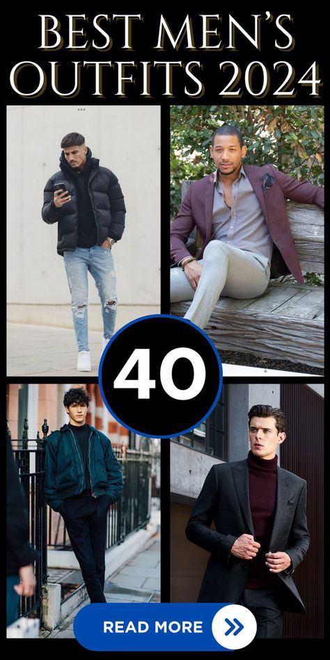 Explore 40 of the best men’s outfit ideas for 2024! Whether casual or formal, these looks are sure to impress. #MensFashion2024 #BestOutfits #MensStyle Men’s Over 40 Fashion, 40 Mens Fashion Over 40, Men Over 40 Style, Mens Fashion 40 Year Old, Best Man's Outfit, Old Man Fashion, Fashion Over 40, Men Fashion, Bold Colors