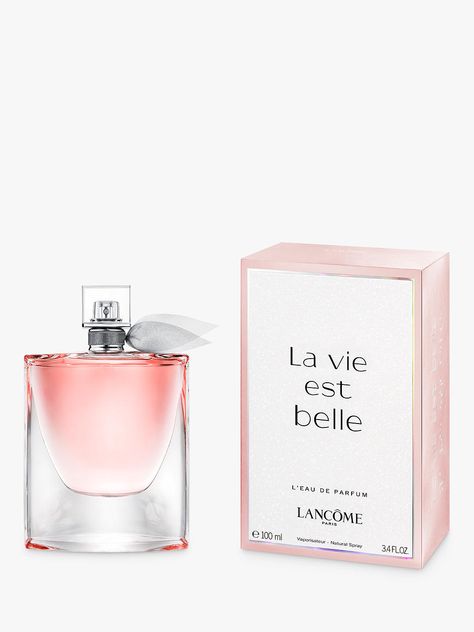 Lancôme La Vie Est Belle Eau de Parfum, 100ml at John Lewis & Partners La Vie Est Belle Perfume, Iris Pallida, Blackpink Dress, Lancome La Vie Est Belle, Philosophy Of Life, French Expressions, Beauty Of Life, Signature Scent, Favorite Scents