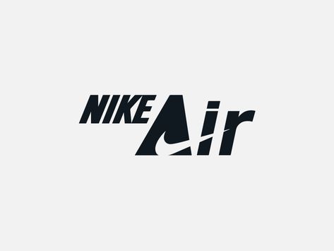 Nike Air by Helvetiphant™ | Dribbble | Dribbble Nike Logo Design, Cool Nike Logos, Logos Nike, Nike Air Logo, Nike Logos, Nike Logo Wallpapers, Air Nike, Nike Art, Animal Print Wallpaper