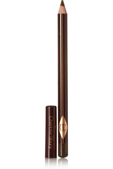 CHARLOTTE TILBURY THE CLASSIC EYE POWDER PENCIL SOFIA.  super soft, blendable line. This soft medium brown shade is ideal for when you want very subtle definition around your eyes. very blendable Best Eye Pencil, Brown Eyeliner Pencil, Eye Pencil Makeup, Brown Liner, Brown Eyeliner, Golden Goddess, Classic Brown, Makeup Items, Eye Pencil