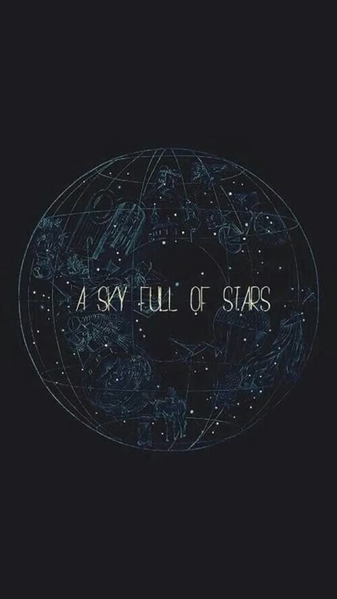 "A Sky Full of Stars" by Coldplay. ♡                                                                                                                                                                                 Más Quotes Clouds, Iphone 8 Wallpaper, Wallpaper Musik, Coldplay Wallpaper, Coldplay Music, Wallpaper Travel, A Sky Full Of Stars, Sky Stars, Wallpaper Flower