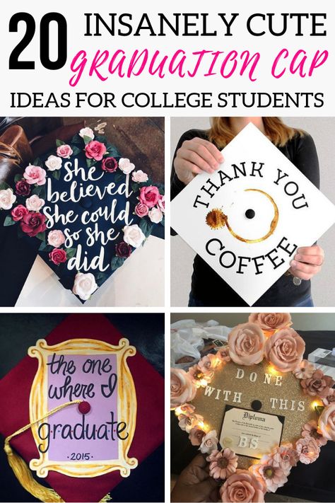 Wow! I've never seen these graduation cap ideas for college before! They are so cute!! #gradcapideas #gradcapsdecorated Cap Decoration Ideas College, Graduation Cap Designs Public Health, College Graduation Cap Ideas Business, Decorating Graduation Caps College, Lpn Graduation Cap Ideas, Mba Cap Decoration, Registered Nurse Graduation Cap, Masters Graduation Cap Ideas, Graduation Cap Designs Masters